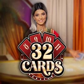 32 Cards by Ezugi, showcased at viuviuucasino.nl – game logo