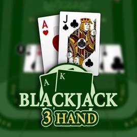 Blackjack 3H (Habanero) slot logo by Habanero at Viu Viu Casino