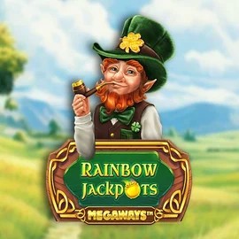 Official Jackpots logo: Rainbow Jackpots Megaways by Red Tiger Gaming at Viu Viu Casino