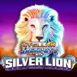 Stellar Jackpots with Silver Lion game by Lightning Box Game – logo hosted on Viu Viu Casino